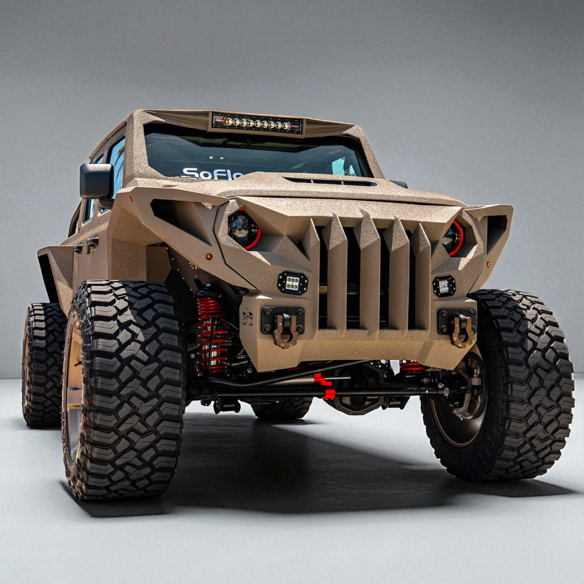 SoFlo Front Grille Bumper Gen 2 Jeep Gladiator 2020-2027