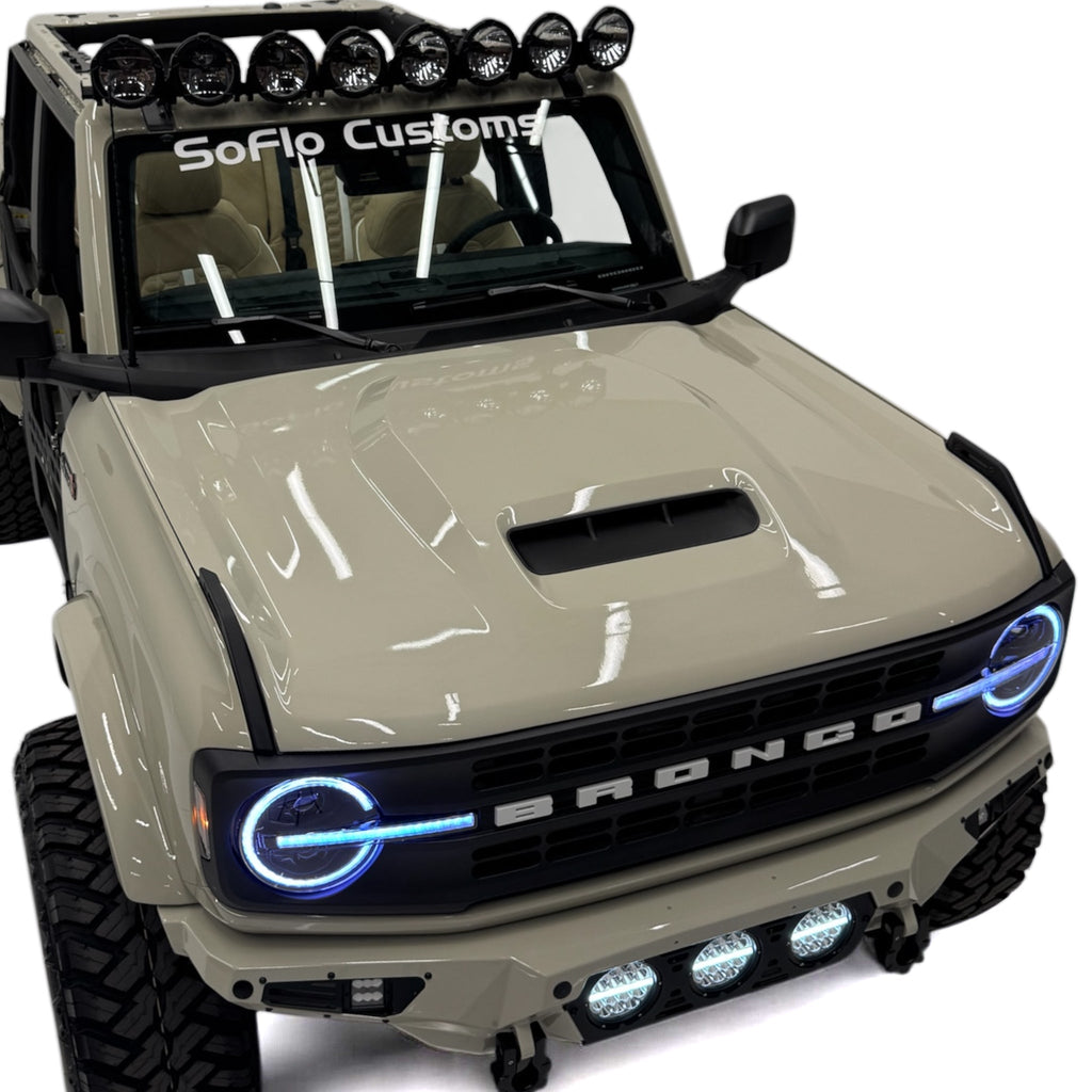 Ford Bronco Stallion Hood 2021-2027