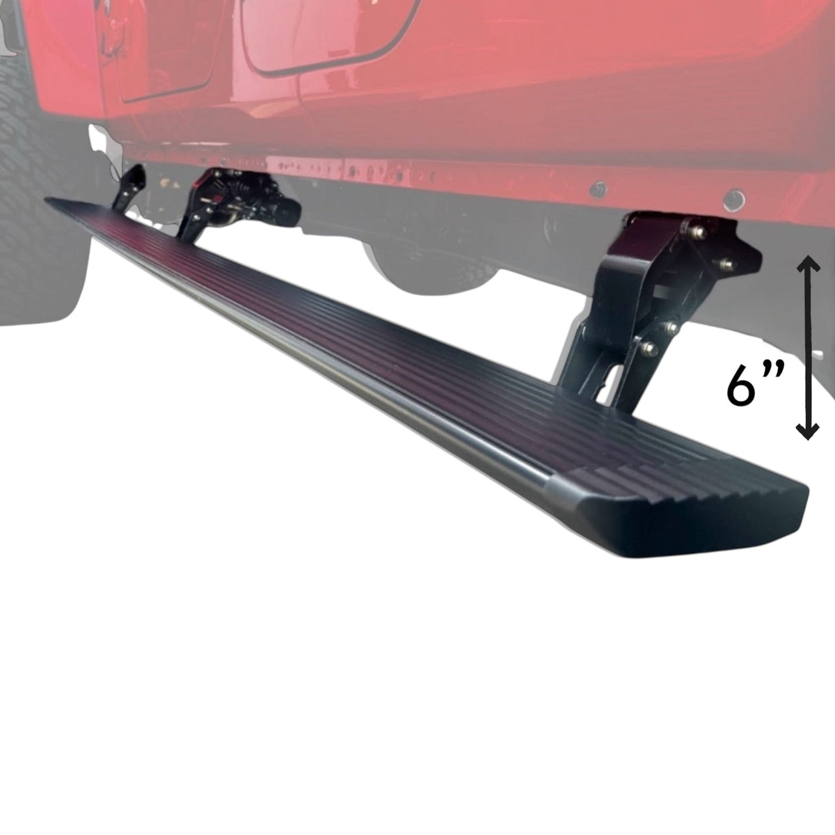 Jeep Wrangler Powersteps Running Boards 2018-2027 4 Door 6 Inch