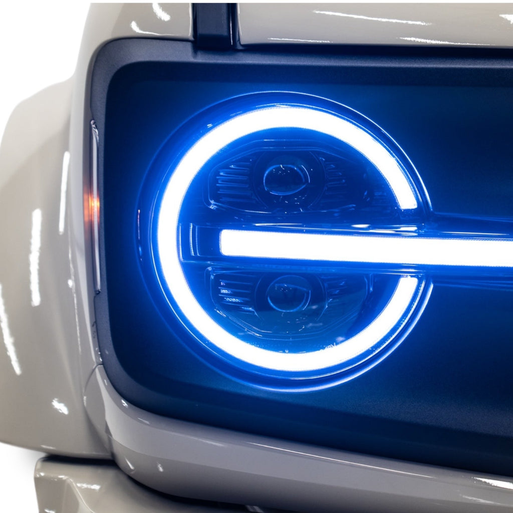 Ford Bronco RGB Halo Headlights 2021-2027