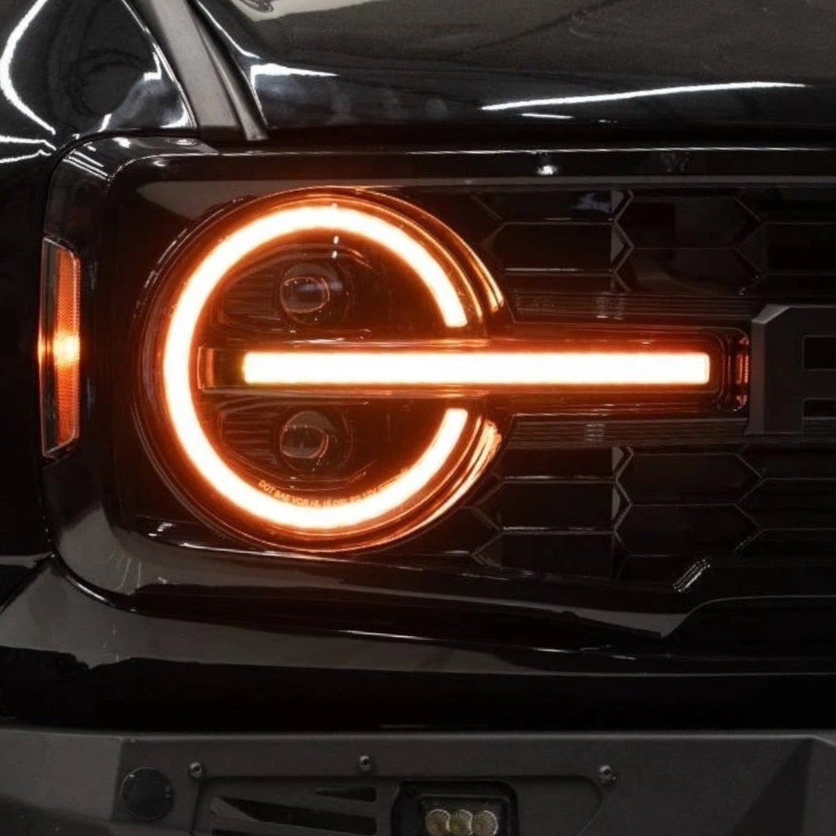 Ford Bronco RGB Halo Headlights 2021-2027
