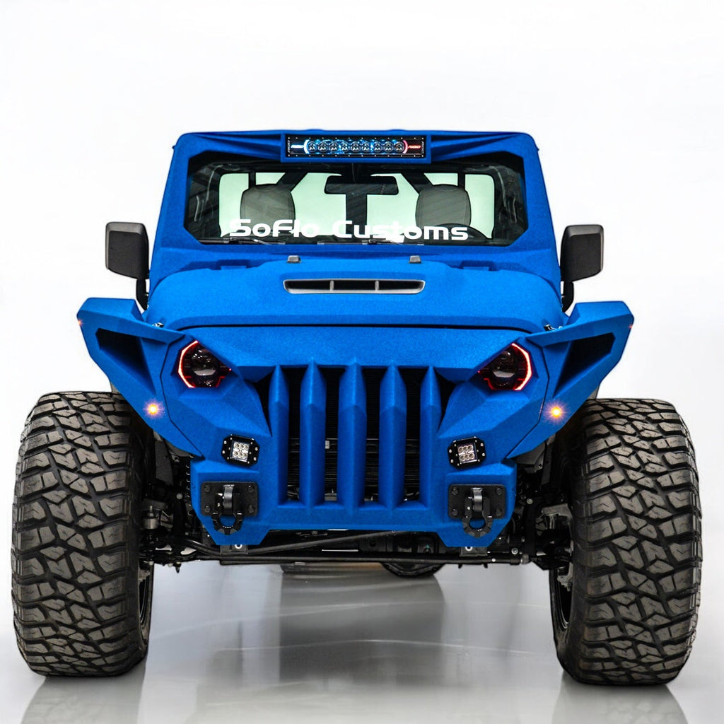 SoFlo Front Grille Bumper Gen 2 Jeep Wrangler 2018-2027
