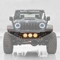 Jeep Gladiator Baja Steel Front Bumper with 3 LED Lights 2020-2027