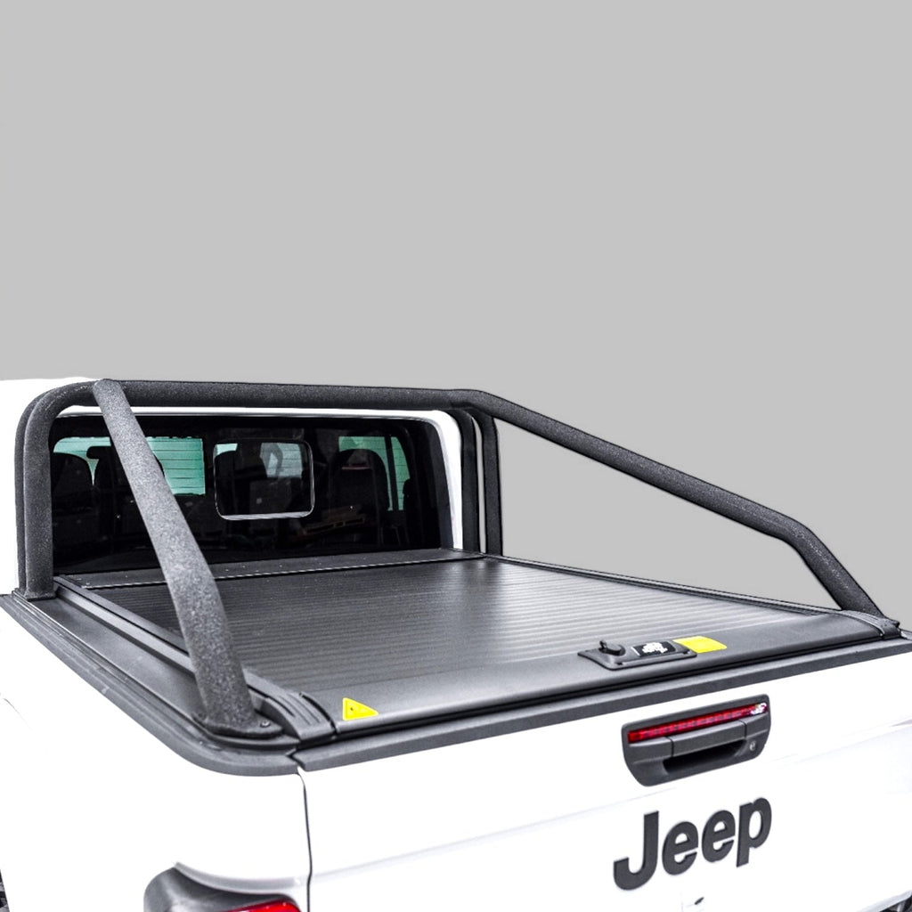 Jeep Gladiator Slide N Lock Aluminum Rectractable Tonneau Bed Cover (2020-2027)