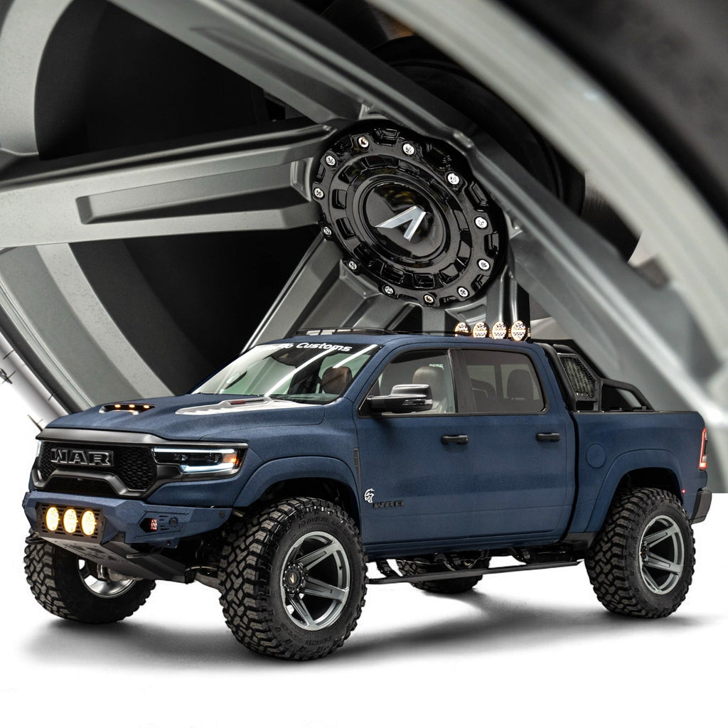 SILVER APOCALYPSE RAM 1500 TRX WHEELS