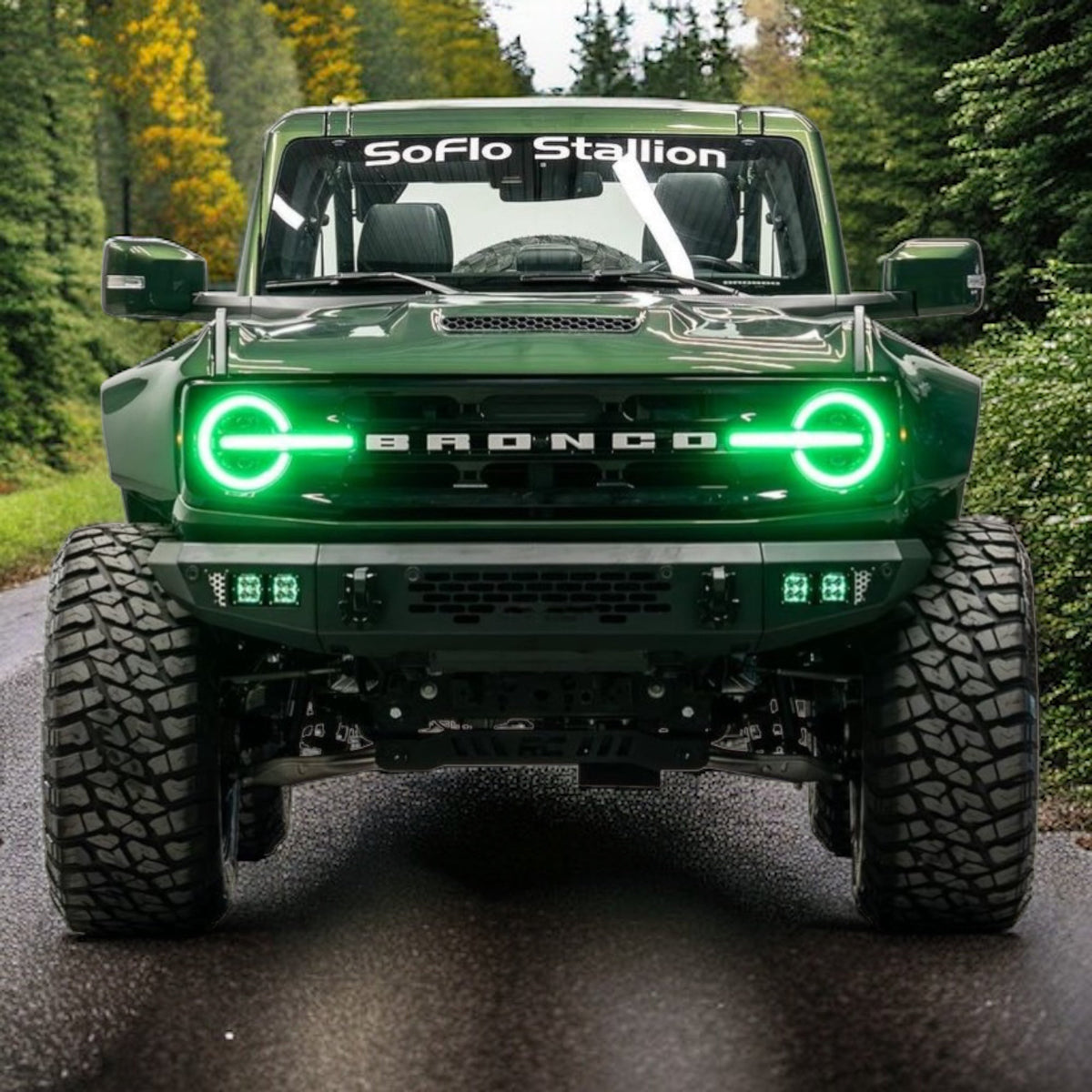 Ford Bronco RGB Halo Headlights 2021-2027