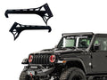 Aluminum Brackets and 52” Light bar with LED Light Bar for Jeep Wrangler 2018-2027