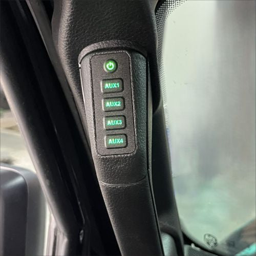 Voswitch JL410 Grab Handle Switch Panel Control System for Jeep Wrangler JL 2024-Current and Gladiator 2024-Current ( DO NOT work with 2018-2023 Jeep JL/JT)