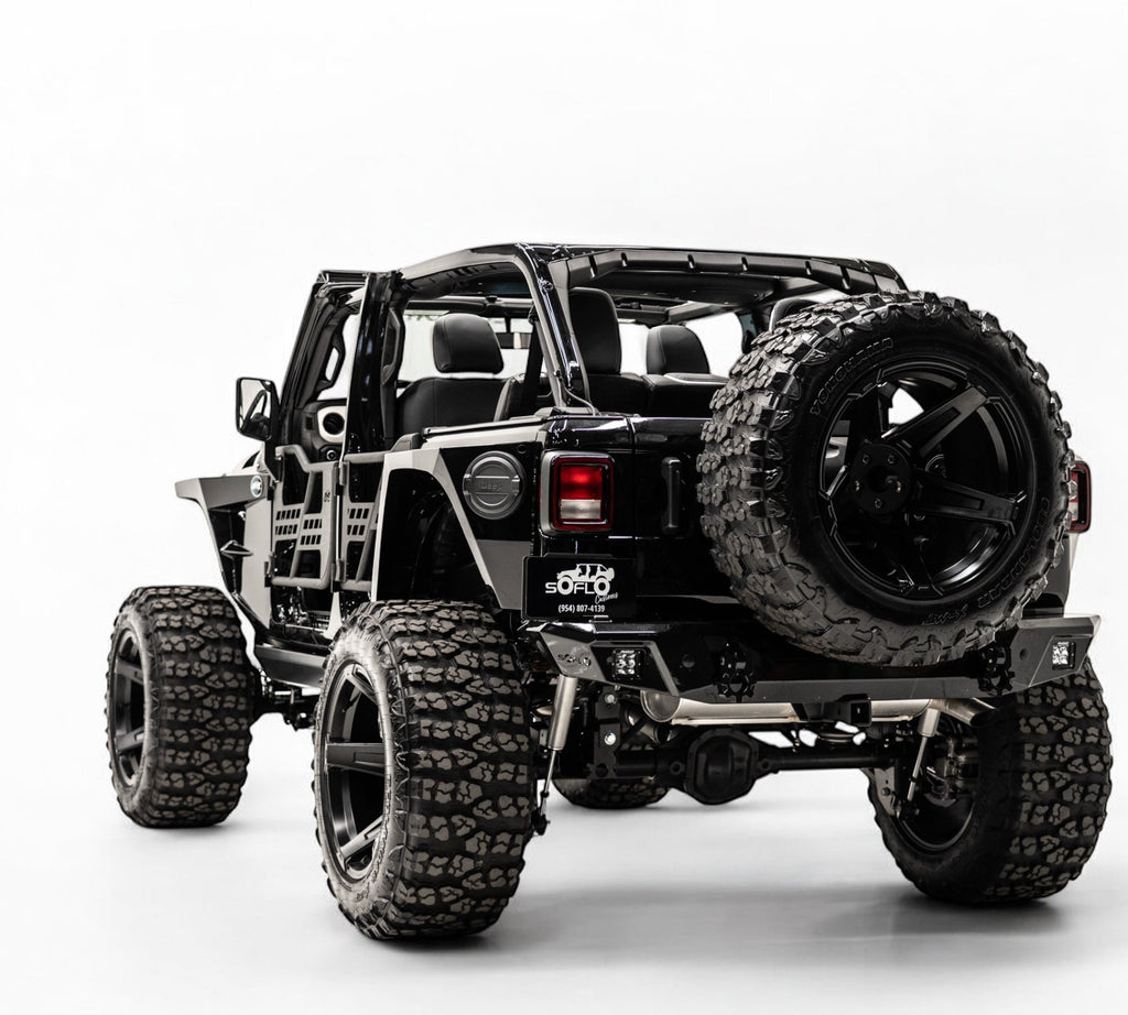 Jeep Wrangler Rear SoFlo Sniper Fenders 2018-2027