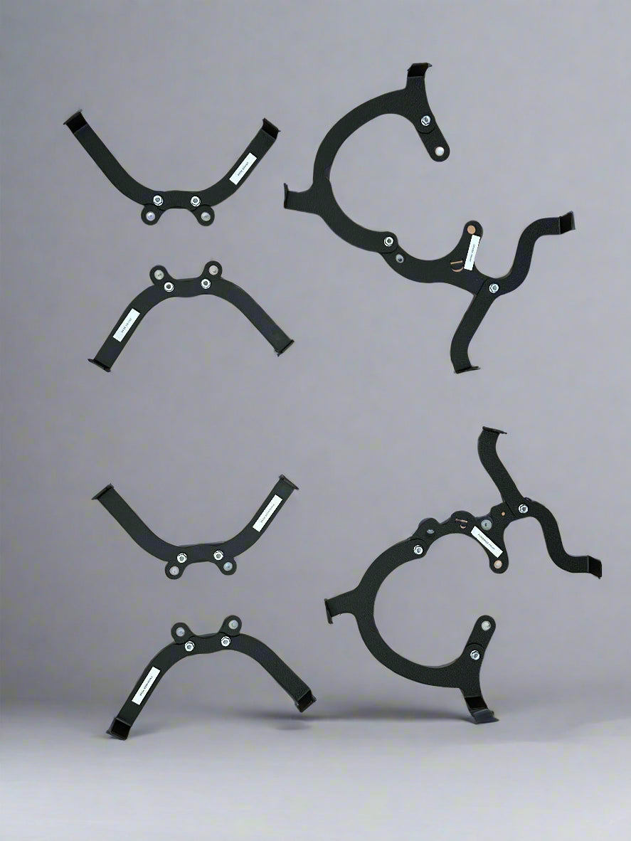2N1 Removable Wheel Light Bracket DIY Kit for Jeep JT JL and JK models (Bracket only) wheel lights sold separately US Patent 12,673,603 B2