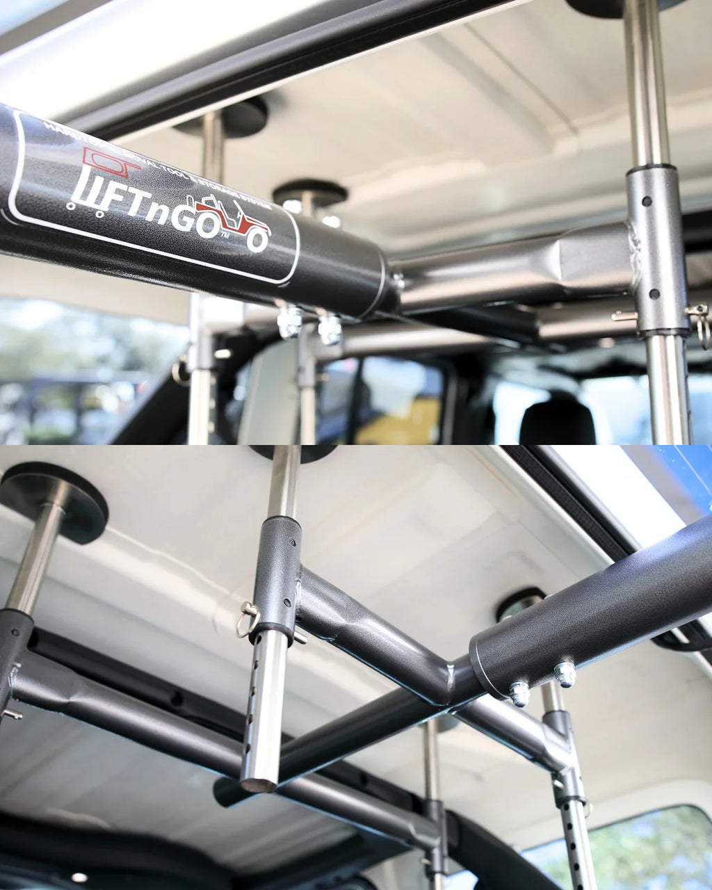 LIFTnGO - Hardtop Removal & Storage Tool for Jeep Wrangler & Ford Bronco