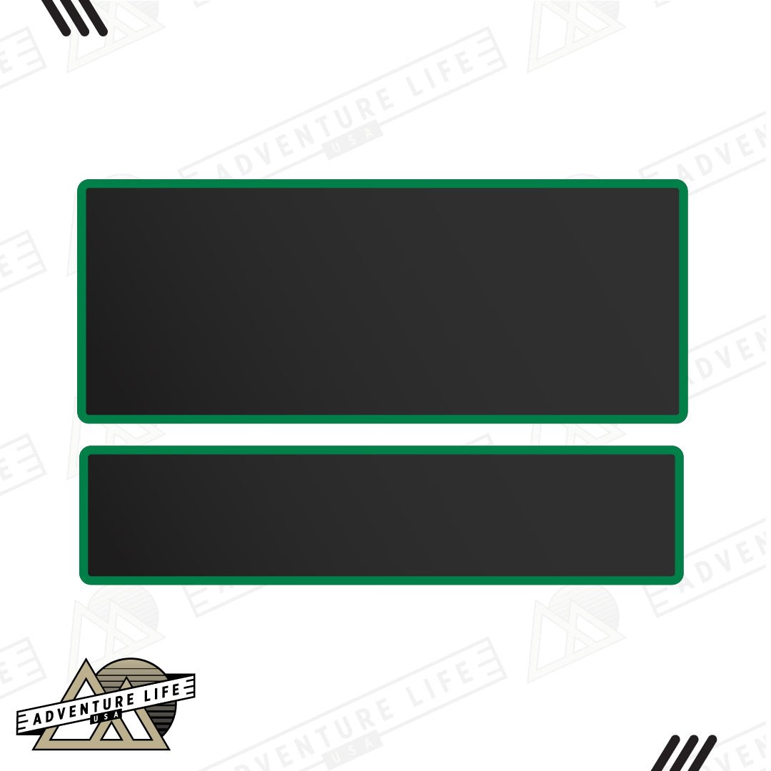 Sun Visor Decal Set – Covers OEM Warning Labels | Driver + Passenger