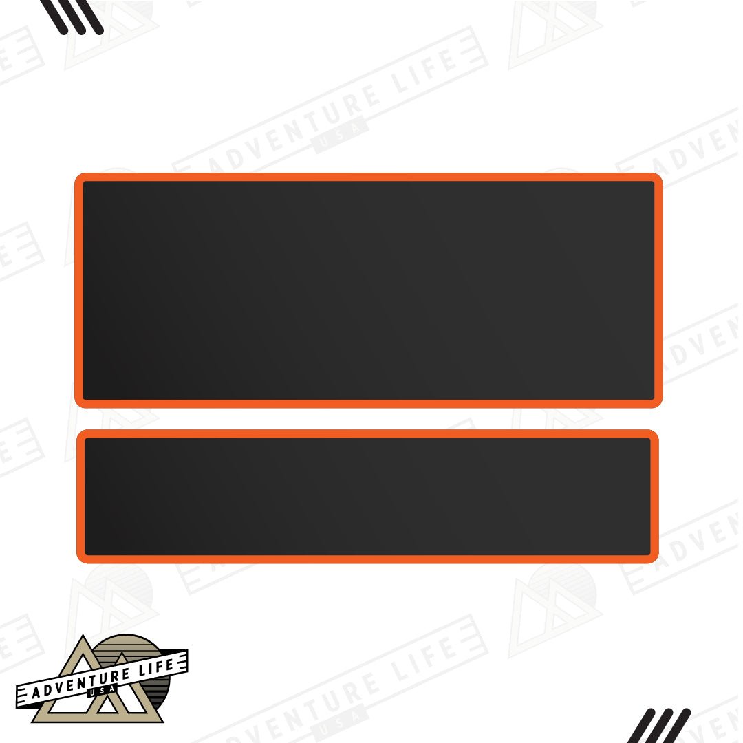 Sun Visor Decal Set – Covers OEM Warning Labels | Driver + Passenger