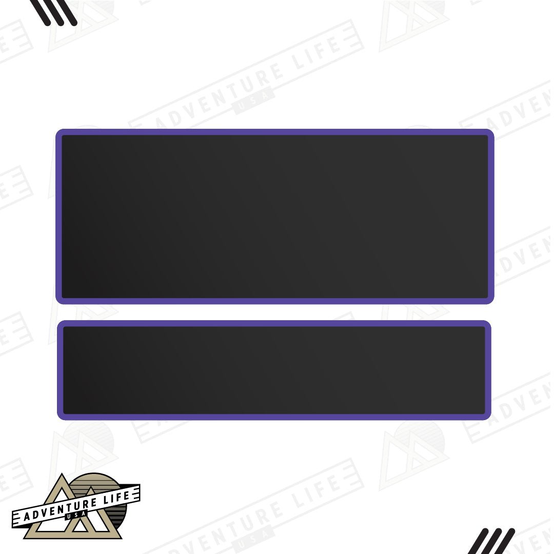 Sun Visor Decal Set – Covers OEM Warning Labels | Driver + Passenger