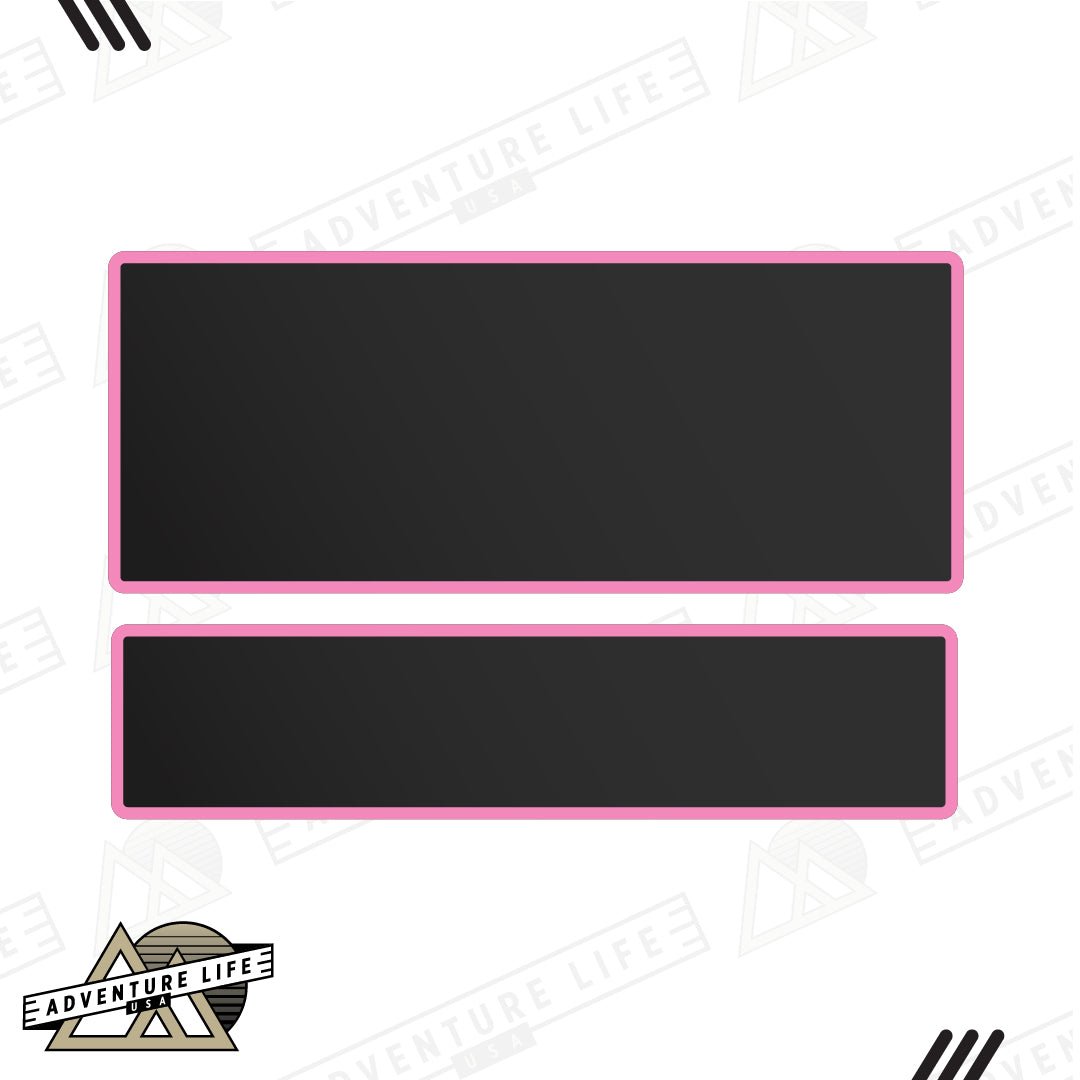 Sun Visor Decal Set – Covers OEM Warning Labels | Driver + Passenger
