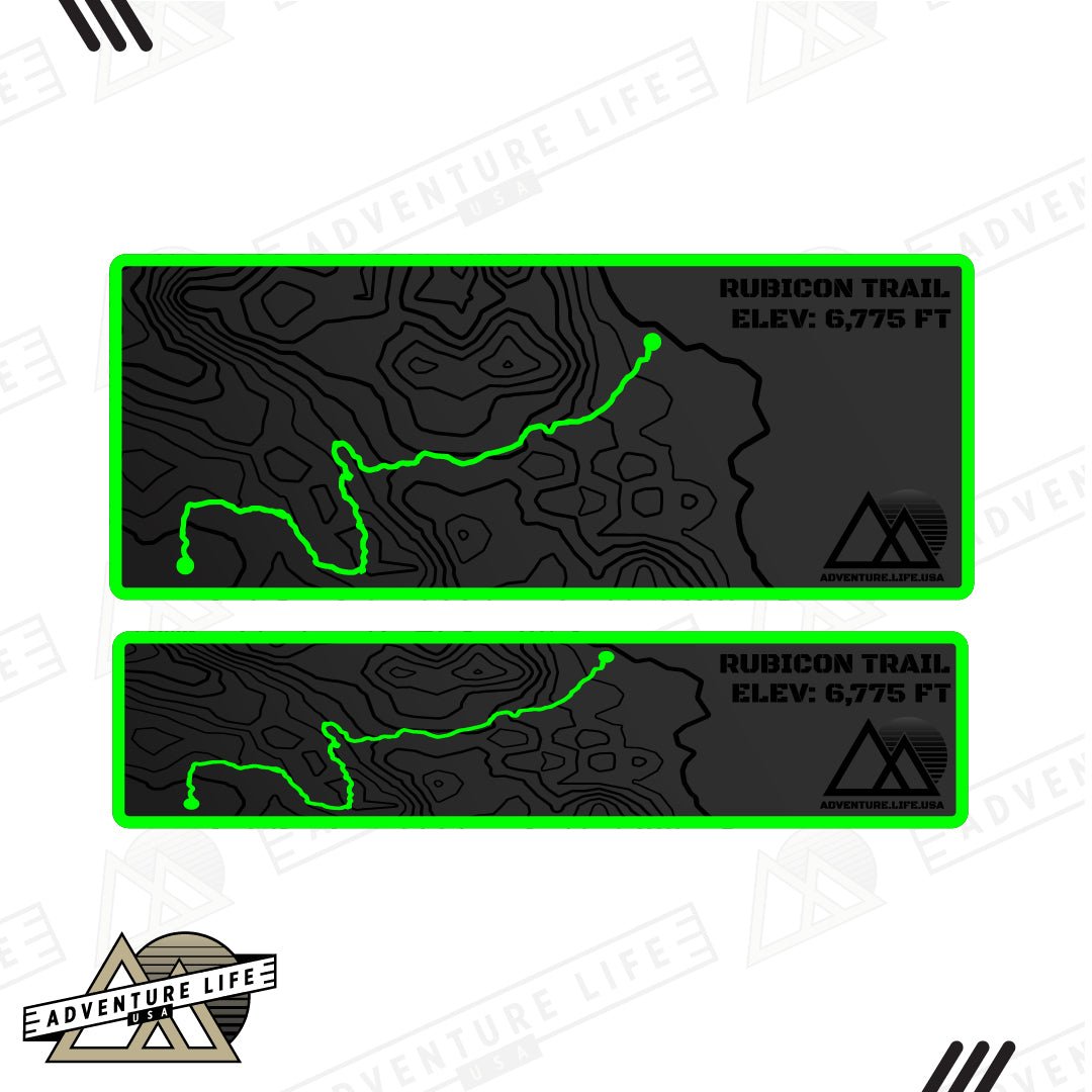 Sun Visor Decal Set – Covers OEM Warning Labels | Driver + Passenger