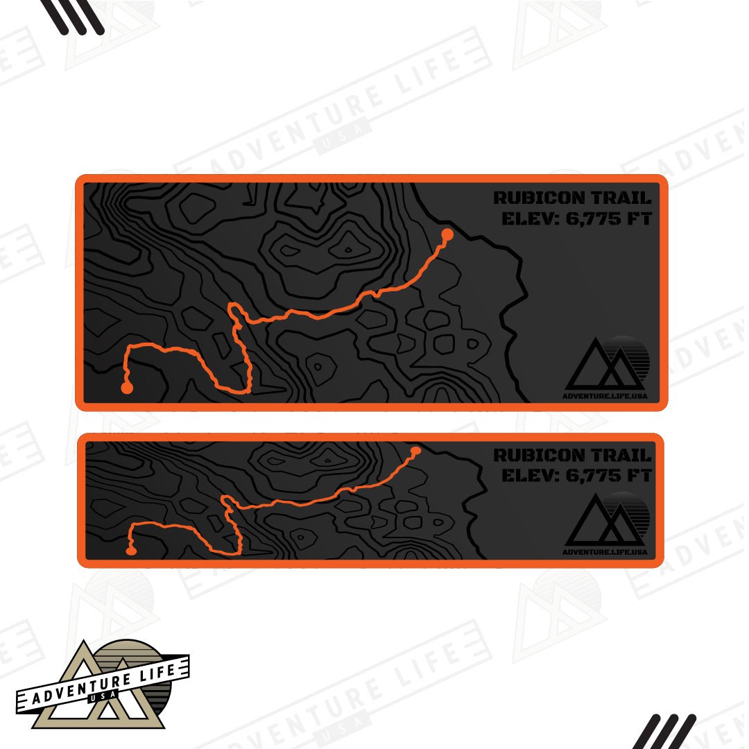 Sun Visor Decal Set – Covers OEM Warning Labels | Driver + Passenger