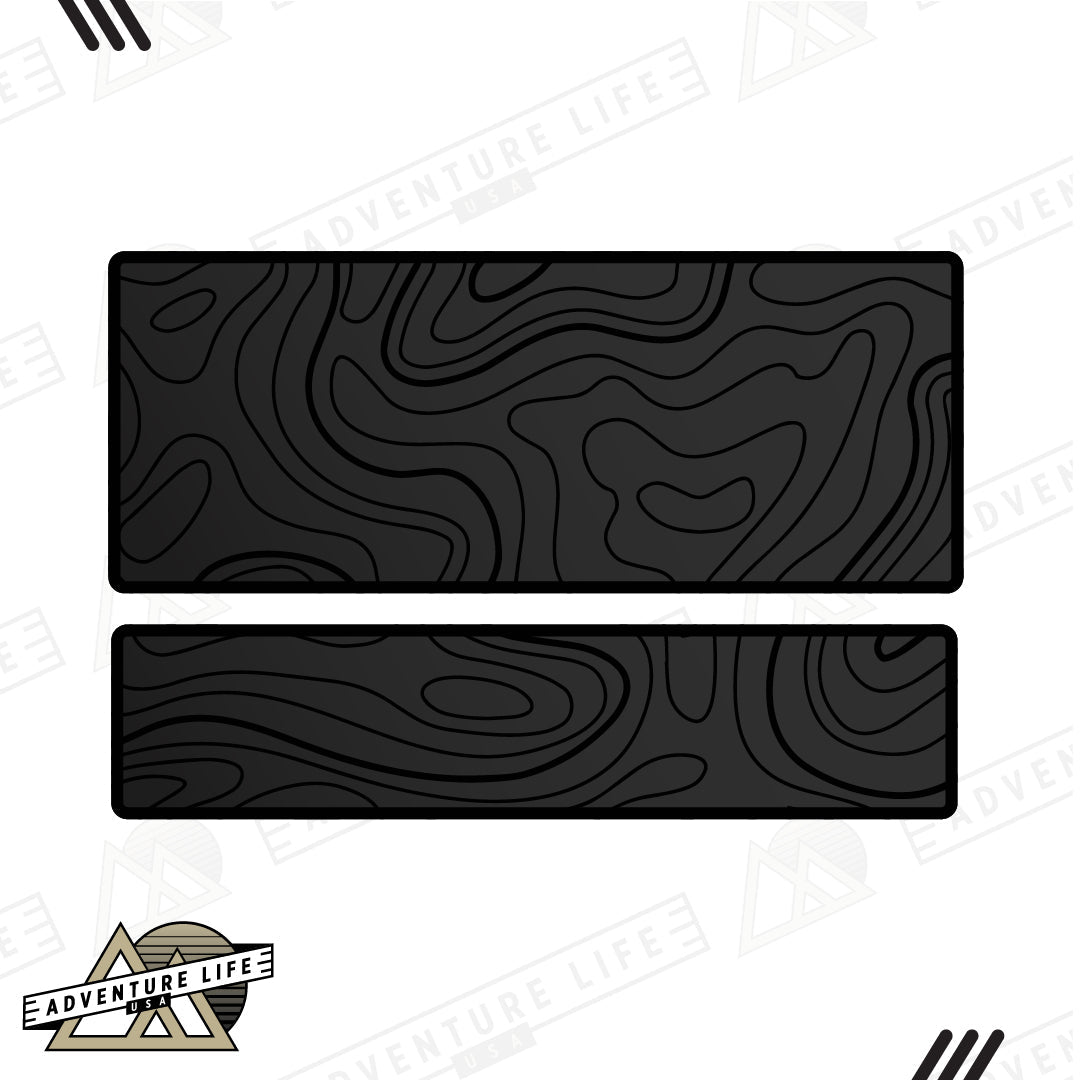 Sun Visor Decal Set – Covers OEM Warning Labels | Driver + Passenger