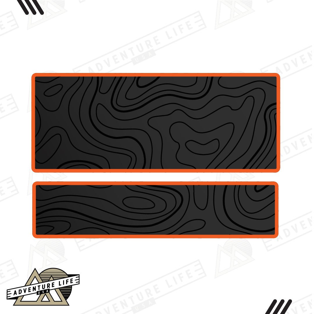 Sun Visor Decal Set – Covers OEM Warning Labels | Driver + Passenger