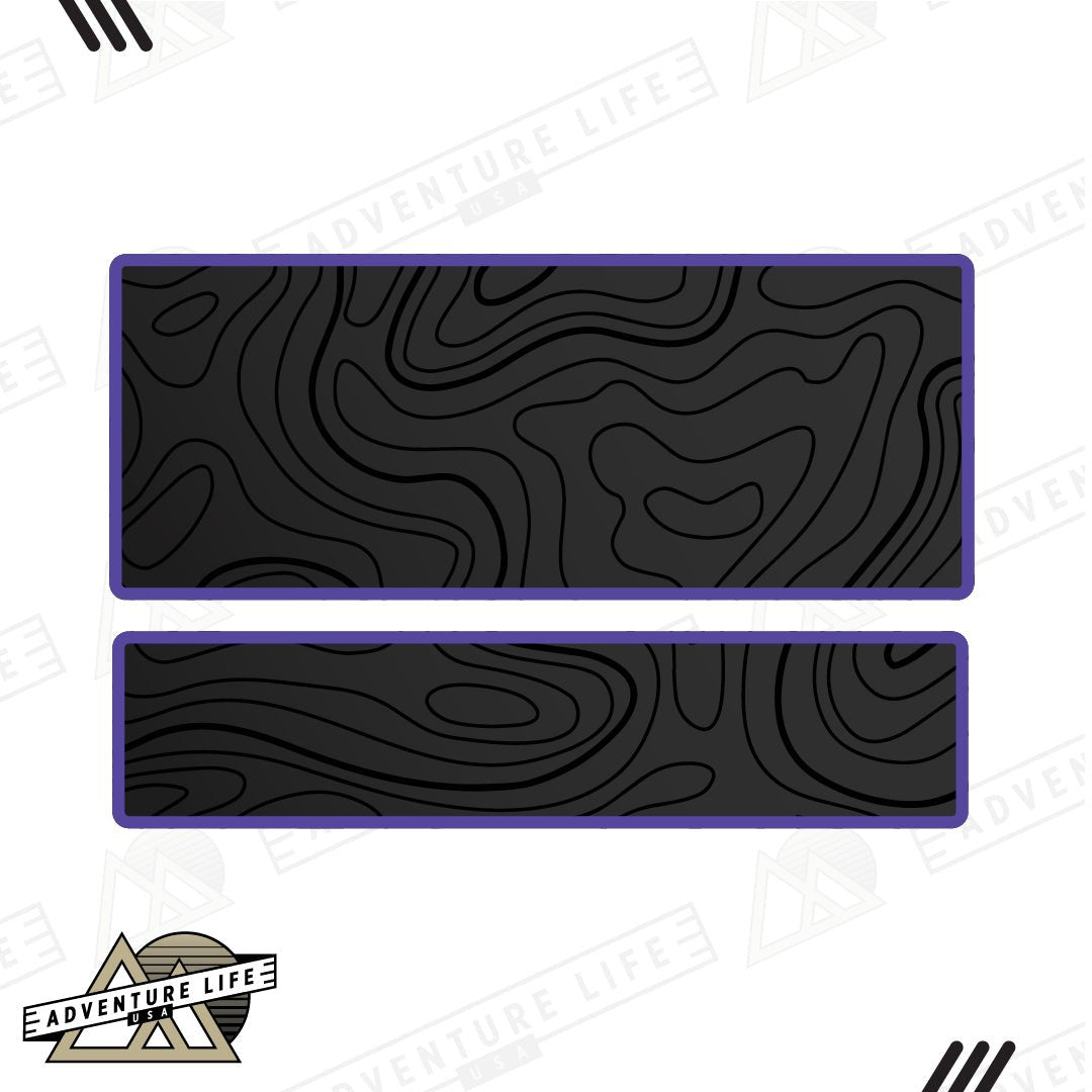 Sun Visor Decal Set – Covers OEM Warning Labels | Driver + Passenger