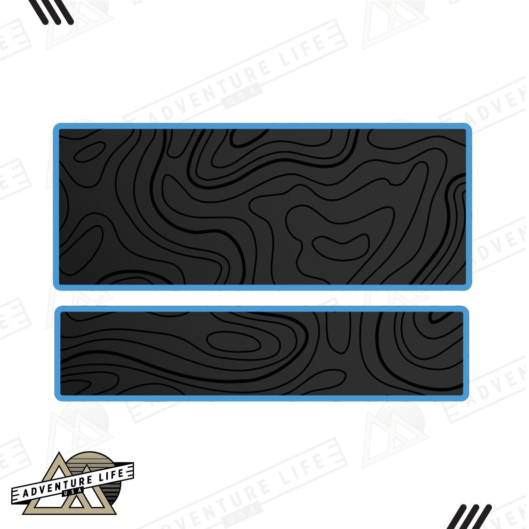 Sun Visor Decal Set – Covers OEM Warning Labels | Driver + Passenger