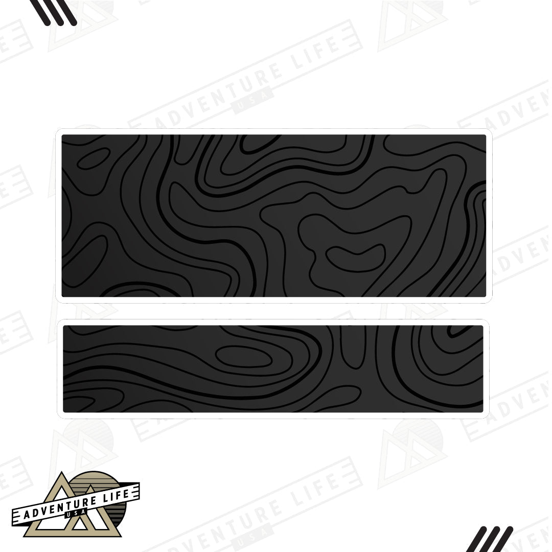 Sun Visor Decal Set – Covers OEM Warning Labels | Driver + Passenger