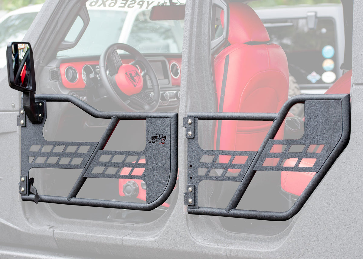Jeep Wrangler Pipe Doors x4 2018-2027