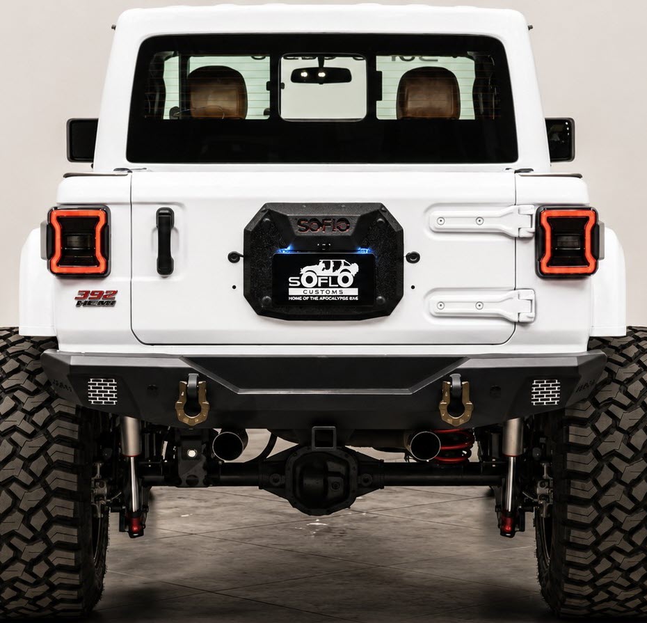Jeep Wrangler 5th Tire Delete Plate