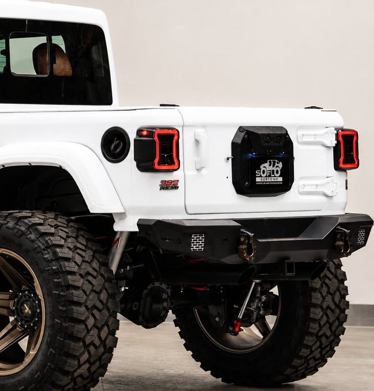Jeep Wrangler 5th Tire Delete Plate
