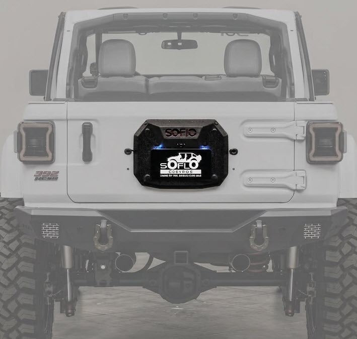 Jeep Wrangler 5th Tire Delete Plate