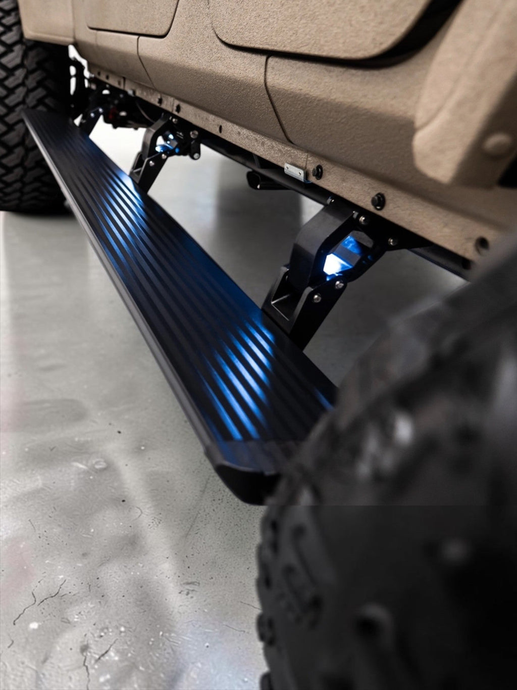 Jeep Wrangler Powersteps Running Boards 2018-2027 4 Door 6 Inch