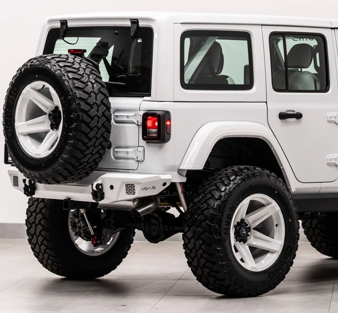 Jeep Wrangler Rear Bumper 2018-2027