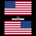 American Flag Sticker 6" x 3" | Set of 2
