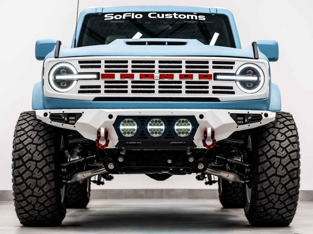 Ford Bronco Baja Front Bumper w/ Lights 2021-2027