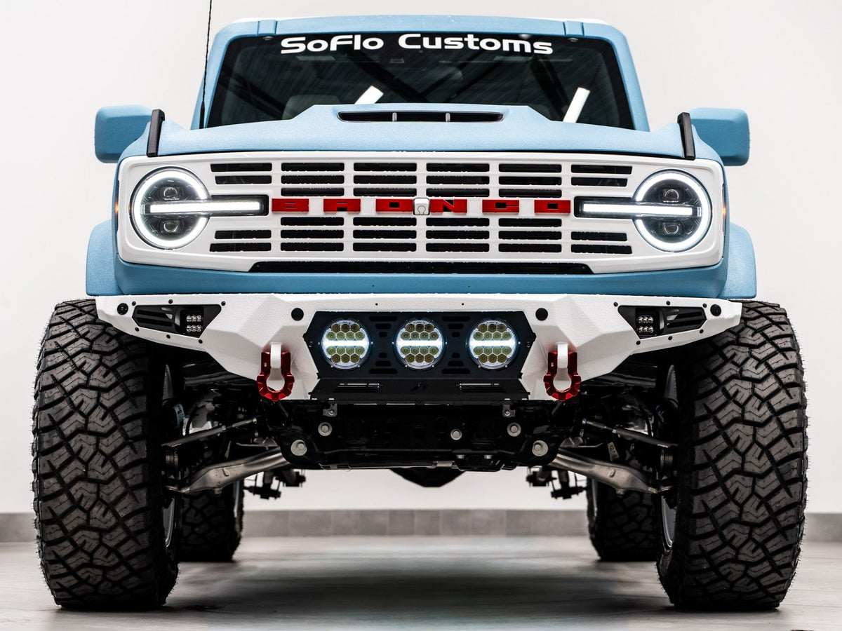 Ford Bronco Baja Front Bumper w/ Lights 2021-2027