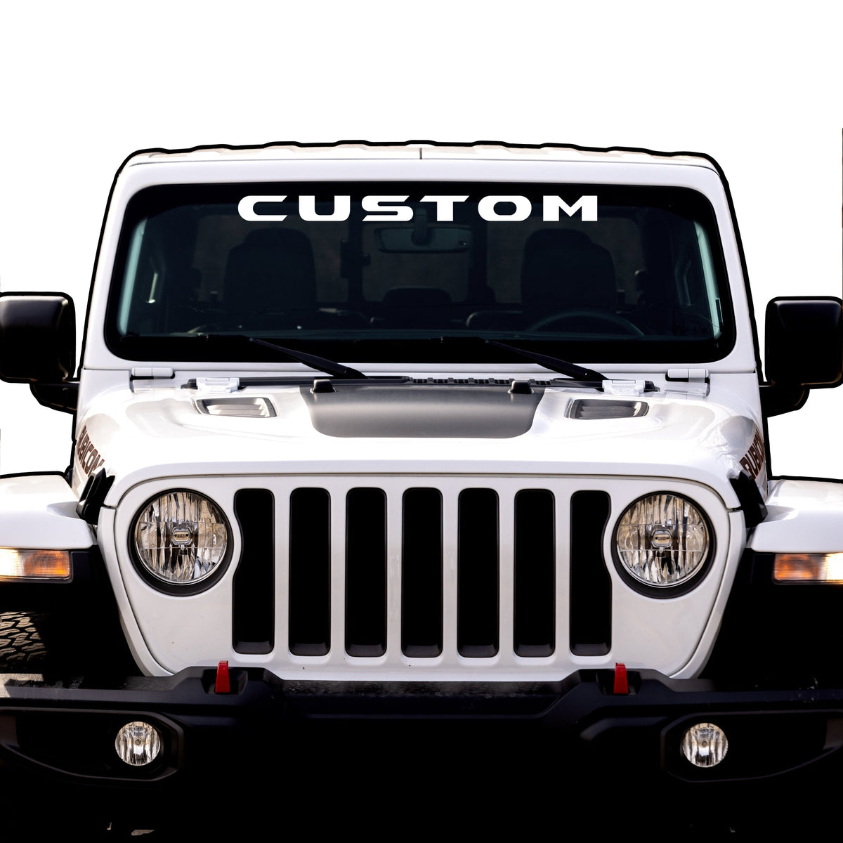 Windshield Lettering