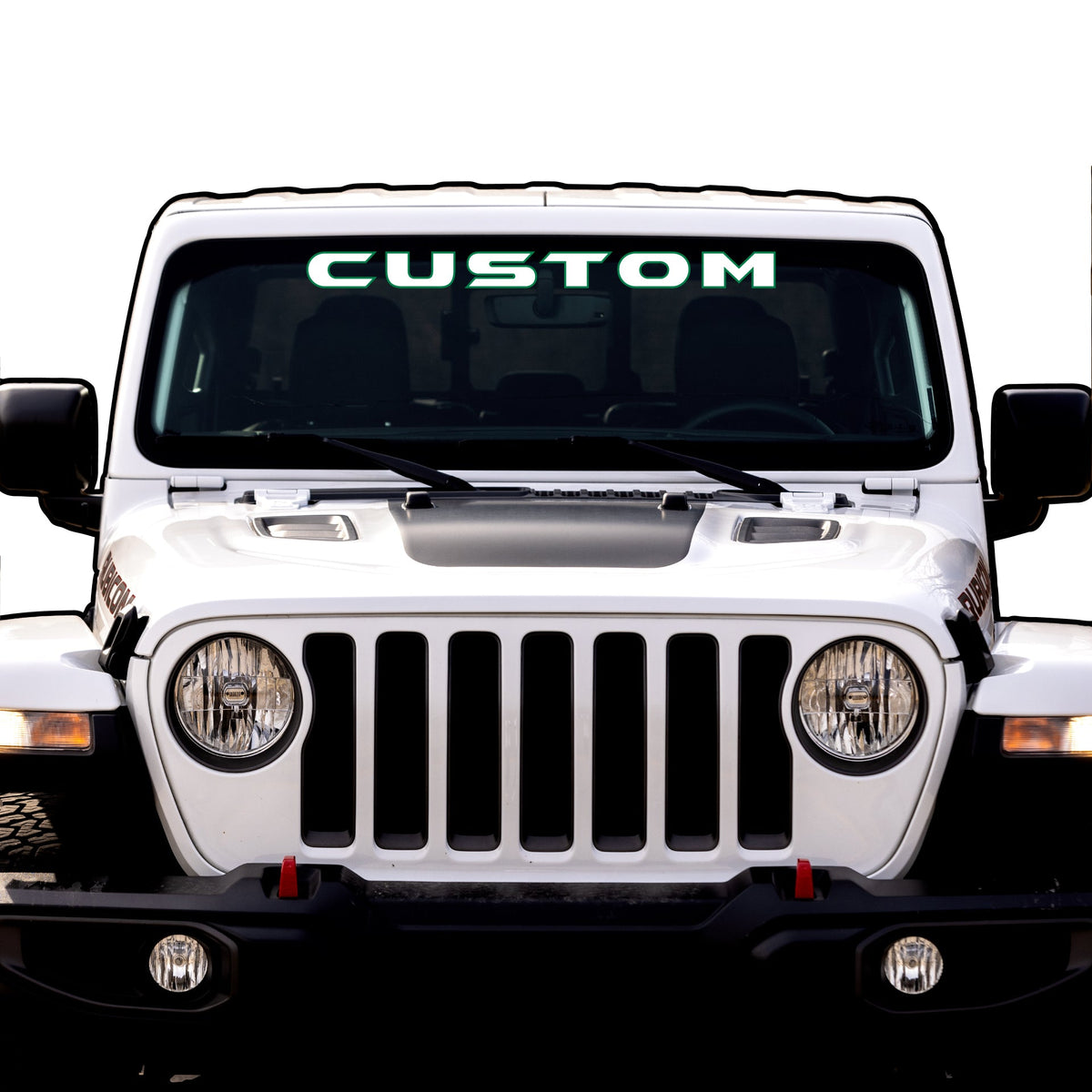 Windshield Lettering