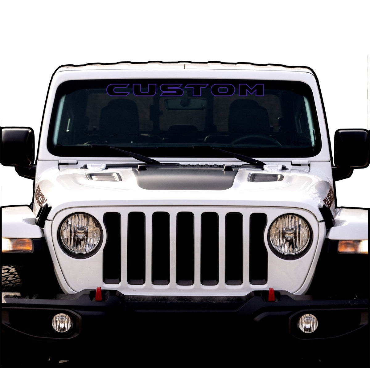 Windshield Lettering