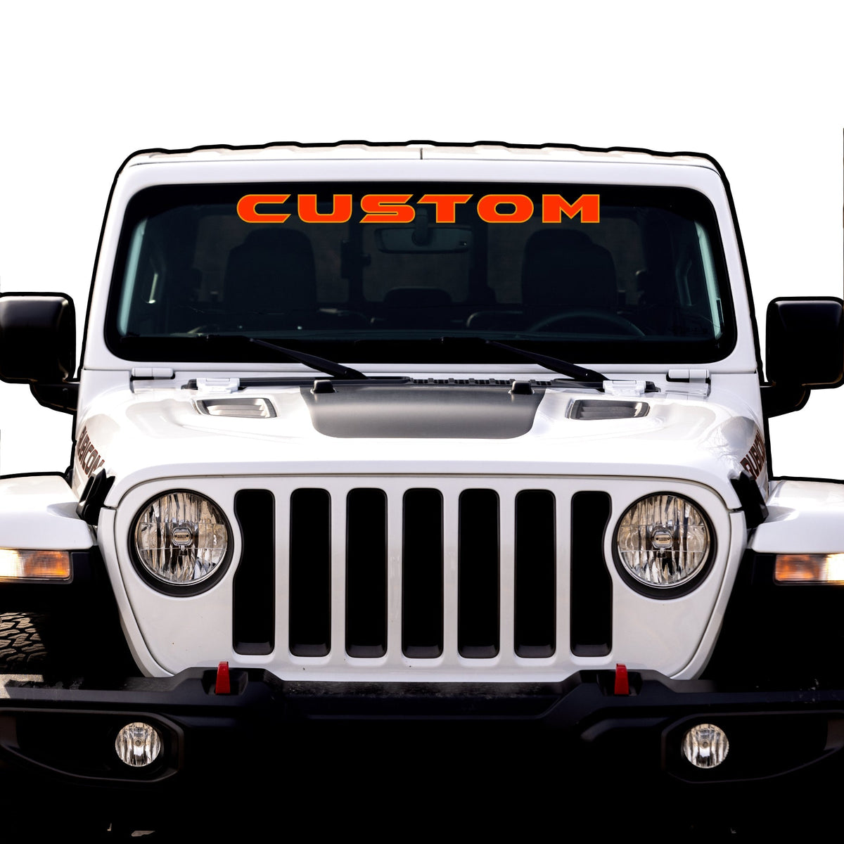 Windshield Lettering