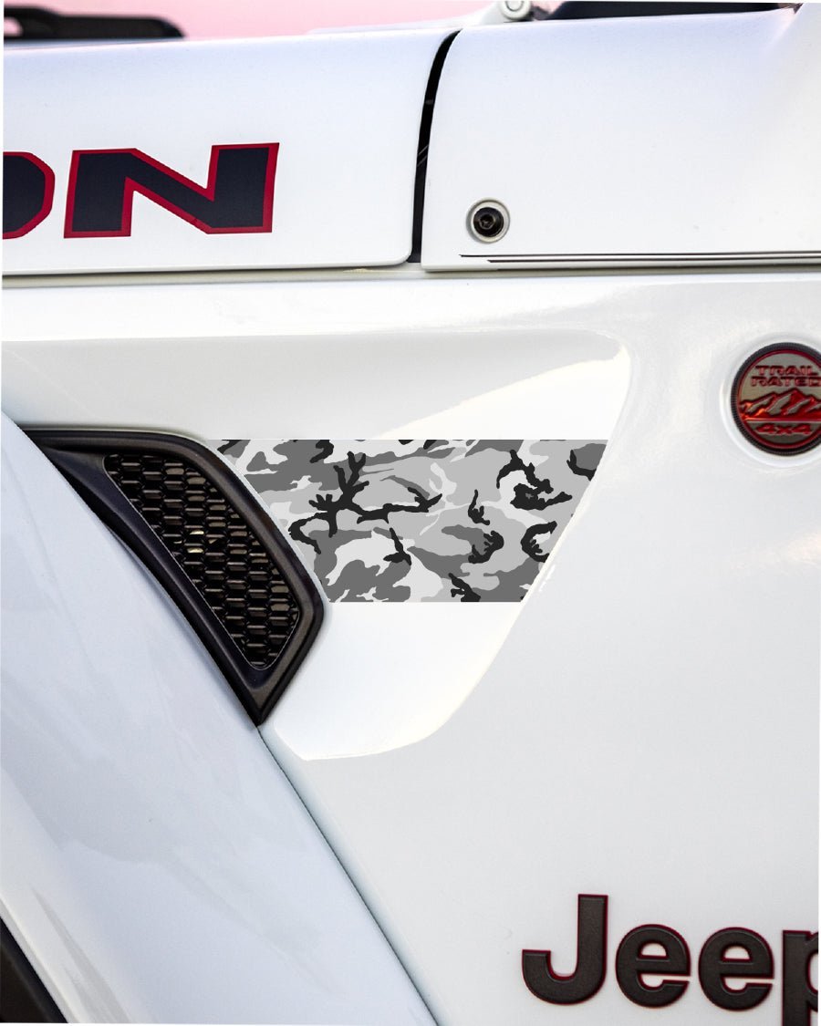 Fender Vent Decal Set | American Flag - fits Wrangler JL & Gladiator JT