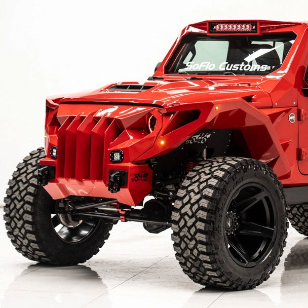 SoFlo Front Grille Bumper Gen 2 Jeep Gladiator 2020-2027