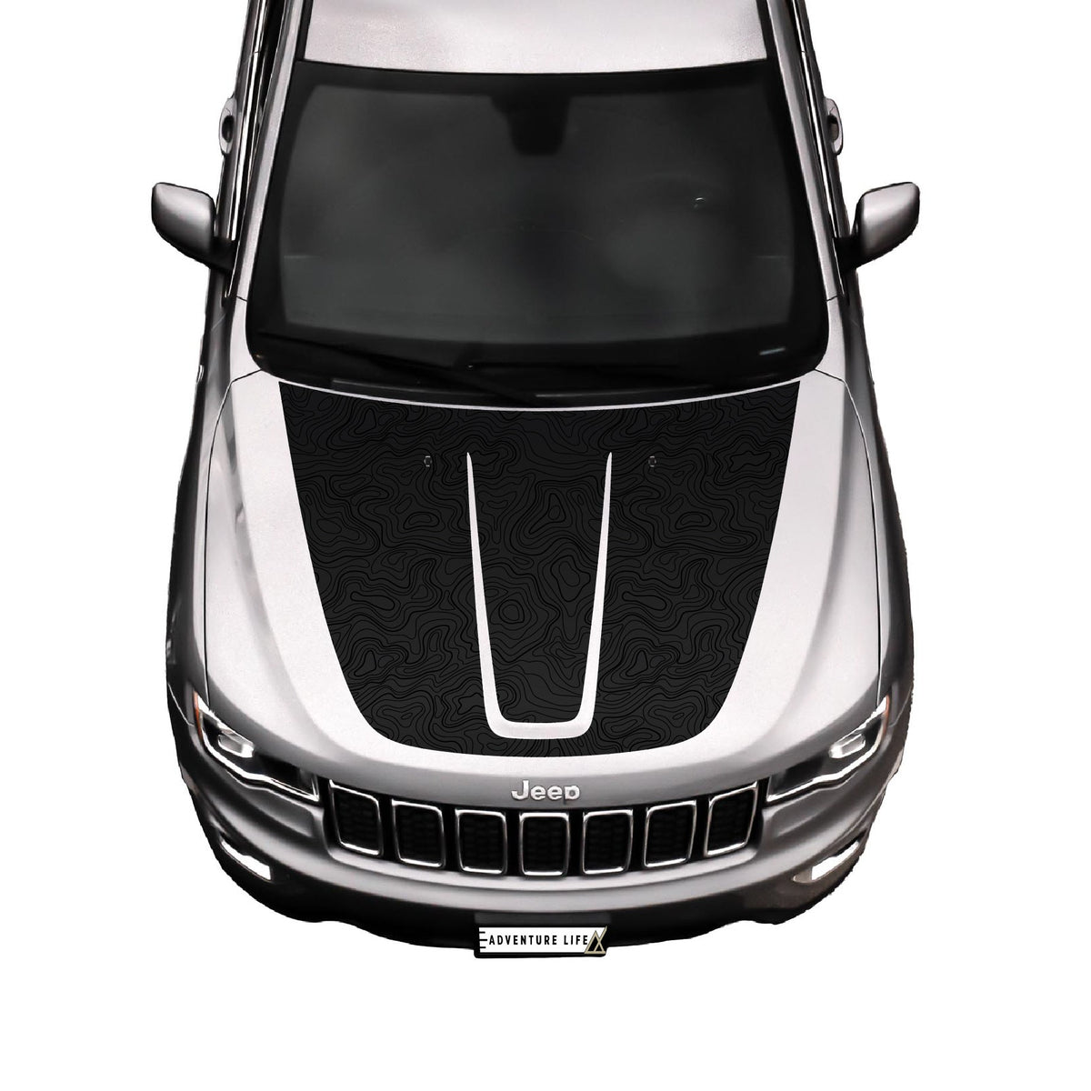 Hood Graphic | fits 2011-2022 Jeep Grand Cherokee WK2