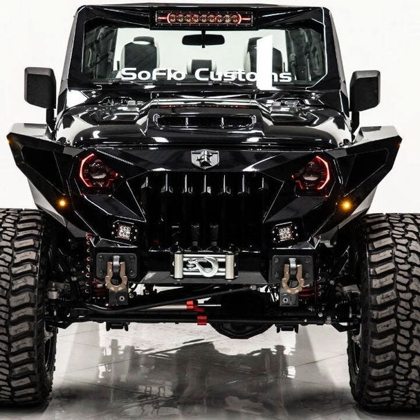 Jeep Gladiator SoFlo Custom Hood with Glass Insert 2020-2027