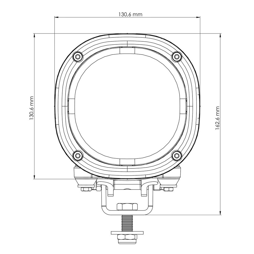 1313 Wide Symmetric Pair With Wiring Harnesses